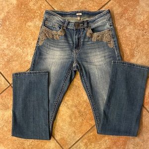 Reba Jeans distressed NWOT